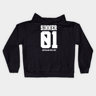 Jannik Sinner Kids Hoodie